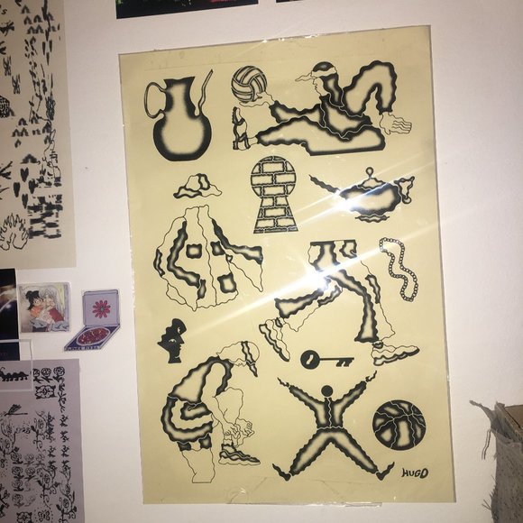 print in plastic by Hugo B - Picture 1 of 4